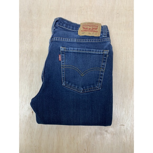 Levi's 510 Jeans Youth Size 18 Reg (29x31) Actual 28x28 Skinny Denim - Picture 3 of 10